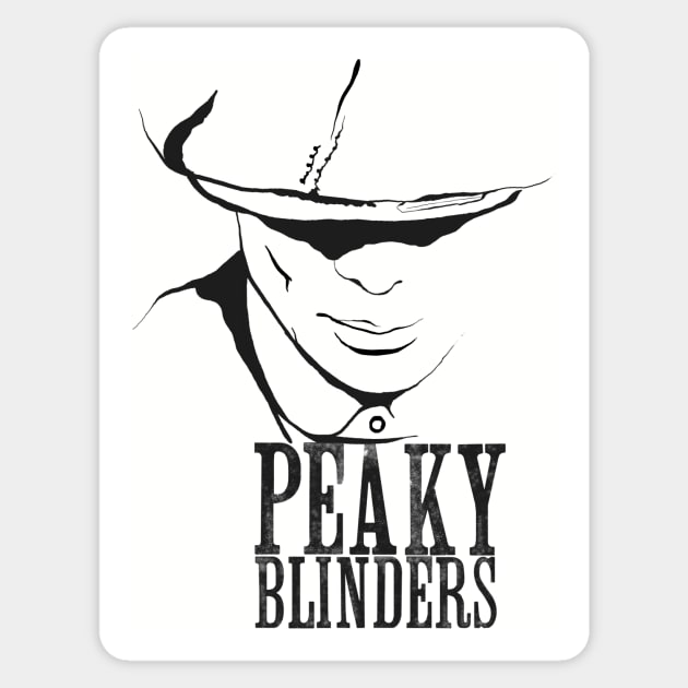 Peaky Blinders Sticker by Ginny Heart Lab